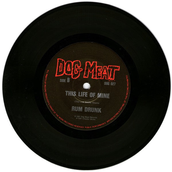 Cheater Slicks : Rum Drunk (7", Single)