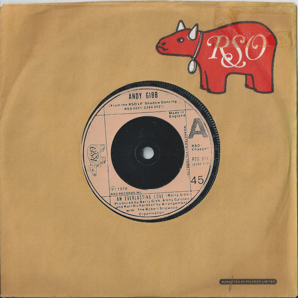 Andy Gibb - An Everlasting Love (7) (Very Good Plus (VG)) - DaddyPop