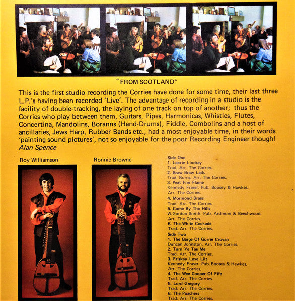 The Corries : Peat Fire Flame (LP, Album)