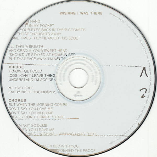 Natalie Imbruglia : Wishing I Was There (CD, Single, CD1)
