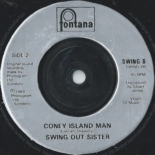 Swing Out Sister : You On My Mind (7", Single, Sil)