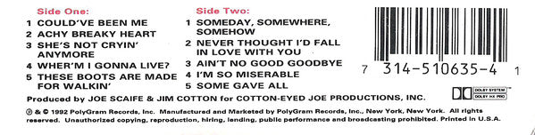 Billy Ray Cyrus : Some Gave All (Cass, Album)