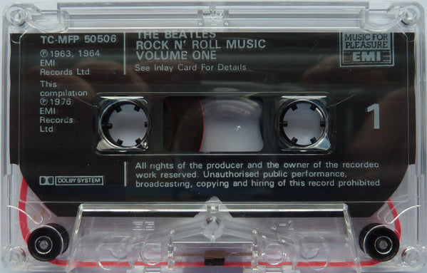 The Beatles : Rock 'N' Roll Music Vol. 1 (Cass, Comp)