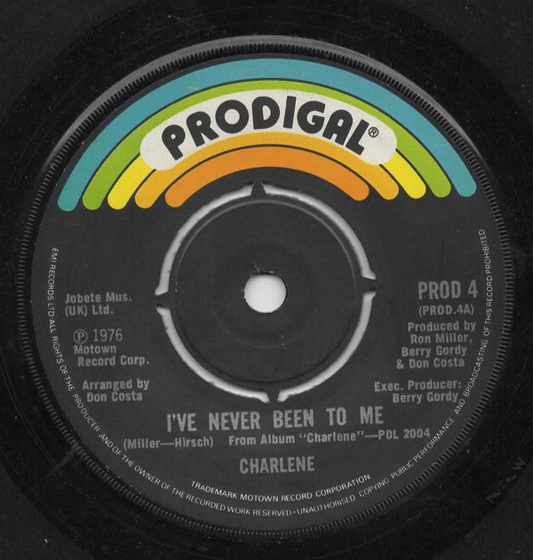 Charlene : I've Never Been To Me (7", Single)