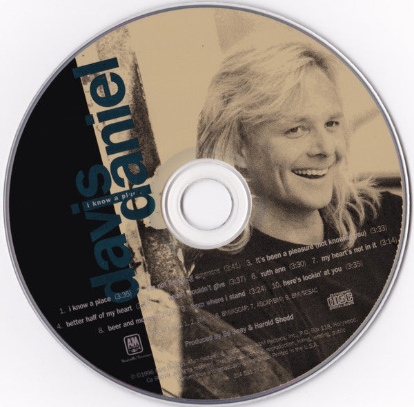 Davis Daniel : I Know A Place (CD, Album)