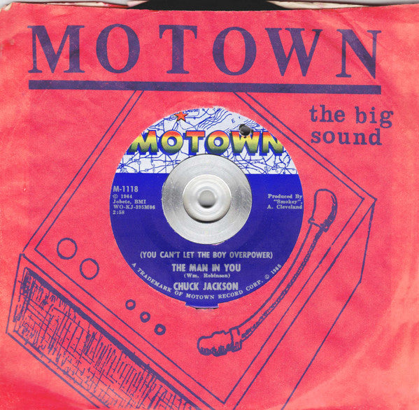 Chuck Jackson : (You Can't Let The Boy Overpower) The Man In You / Girls, Girls, Girls (7", Single, Mono)