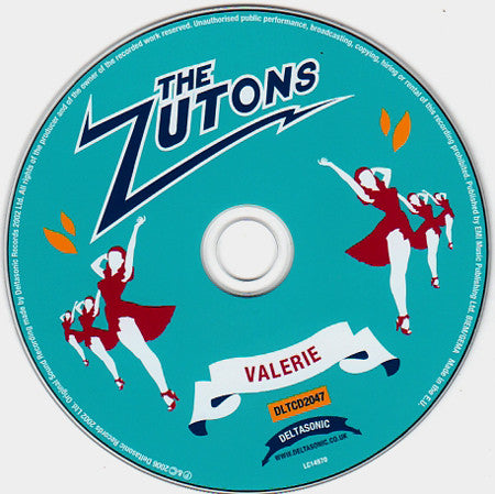 The Zutons : Valerie (CD, Single, Enh)