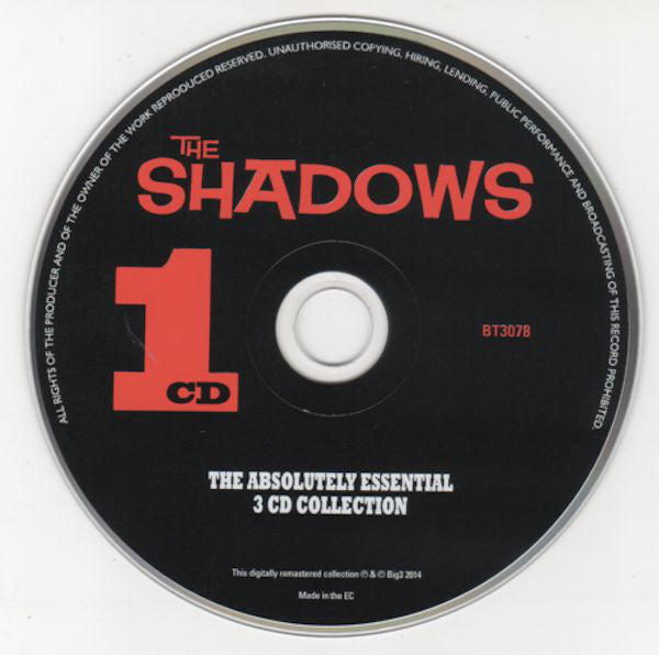 The Shadows : The Absolutely Essential 3 CD Collection (3xCD, Comp, RM, Dig)