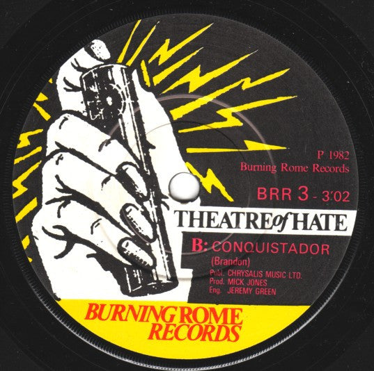 Theatre Of Hate : The Hop (7", Single)