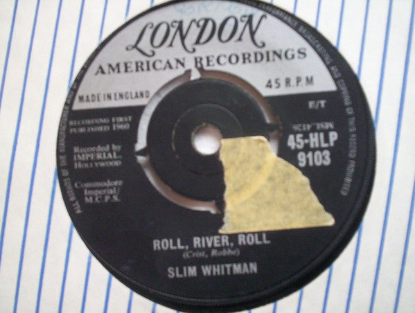 Slim Whitman : Roll,River,Roll (7", Single)
