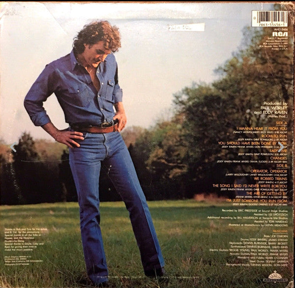 Eddy Raven : Love And Other Hard Times (LP, Album)