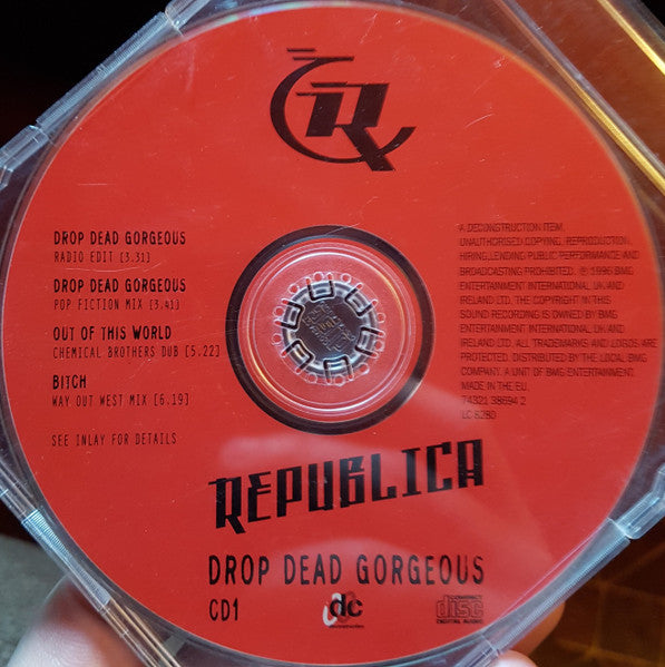 Republica : Drop Dead Gorgeous (CD, Single, CD1)