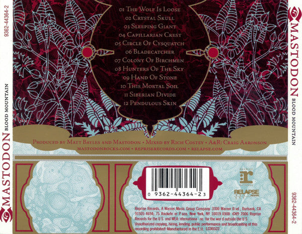 Mastodon : Blood Mountain (CD, Album)
