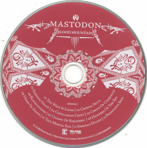 Mastodon : Blood Mountain (CD, Album)