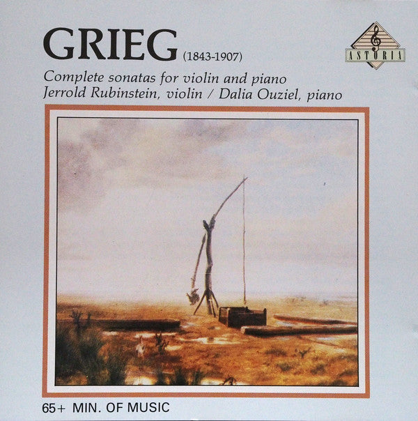 Edvard Grieg, Jerrold Rubenstein : Complete Sonatas For Violin & Piano, (CD, Album)