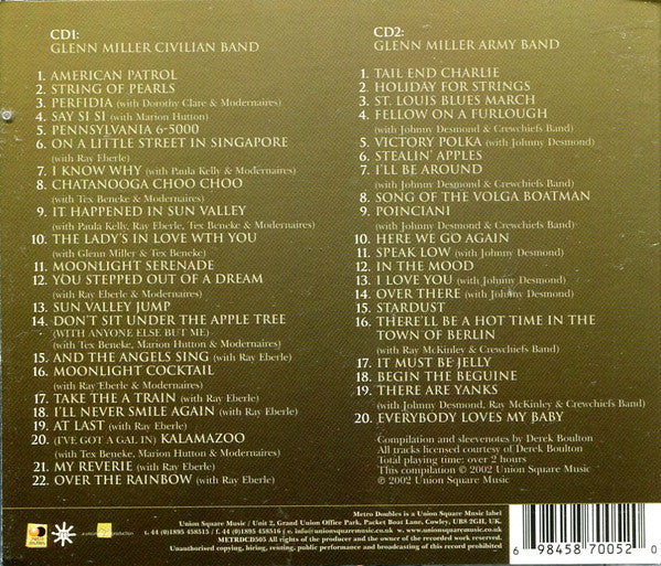 Glenn Miller : The Essential Glenn Miller (2xCD, Comp)