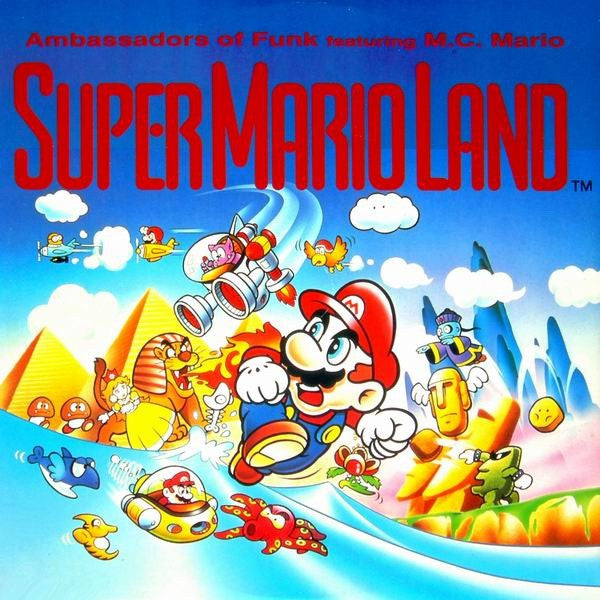 Ambassadors Of Funk Featuring MC Mario (2) : SuperMario Land (12")