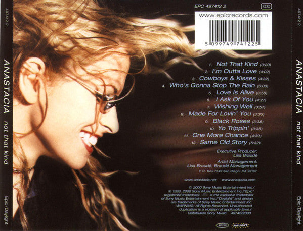 Anastacia - Not That Kind (CD) (Very Good Plus (VG)) - DaddyPop