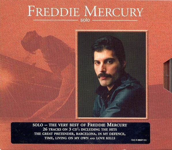 Freddie Mercury : Solo (Box, Comp, EMI + CD, Album, RE, RM + CD, Album, RE)