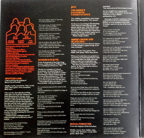 Steeleye Span : Below The Salt (LP, Album, RE, Gat)