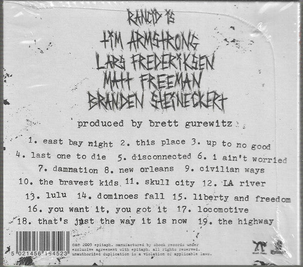 Rancid : Let The Dominoes Fall (CD, Album, Dig)