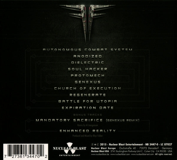 Fear Factory : Genexus (CD, Album, Ltd, Dig)