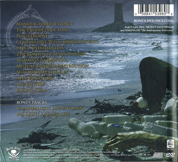 Cattle Decapitation : The Anthropocene Extinction (CD, Album + DVD-V, NTSC + Dlx, Ltd, Dig)