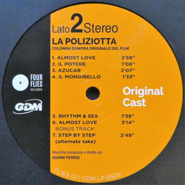 Gianni Ferrio : La Poliziotta (LP, Album, Ltd, RE, RM)