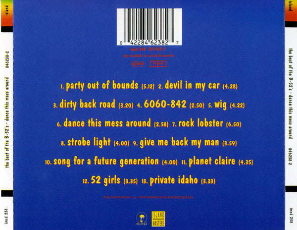 The B-52's : Dance This Mess Around - The Best Of (CD, Comp, RE)