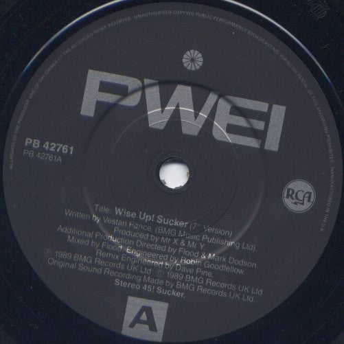 Pop Will Eat Itself : Wise Up! Sucker (7", Single)