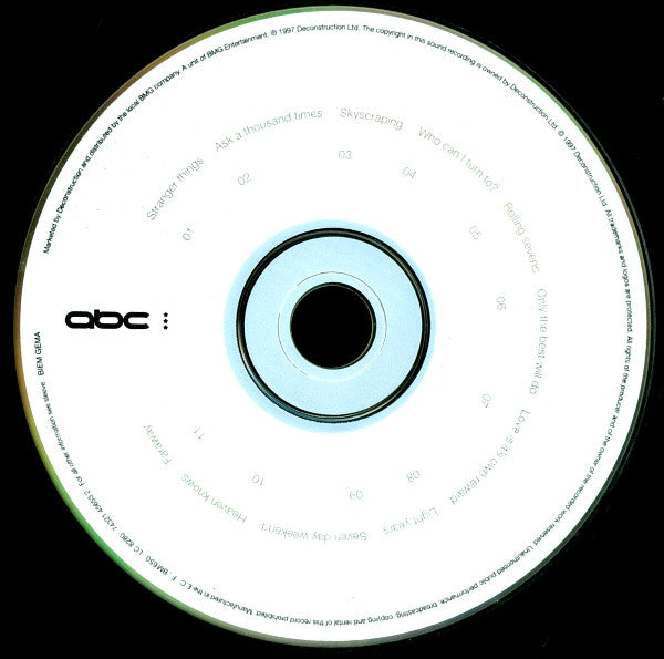 ABC : Skyscraping (CD, Album)