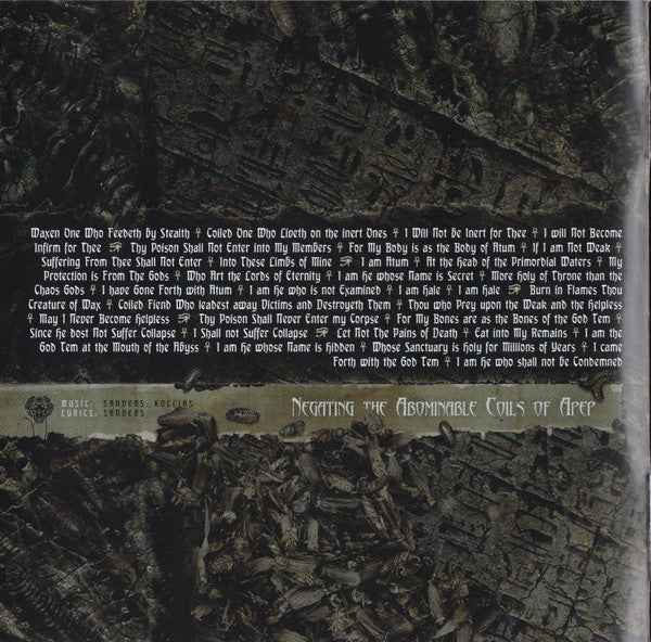 Nile (2) : What Should Not Be Unearthed (CD, Album, O-C)