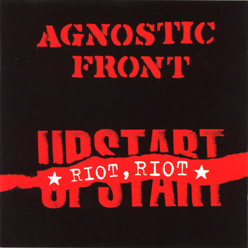 Agnostic Front : Riot, Riot, Upstart (CD, Album)