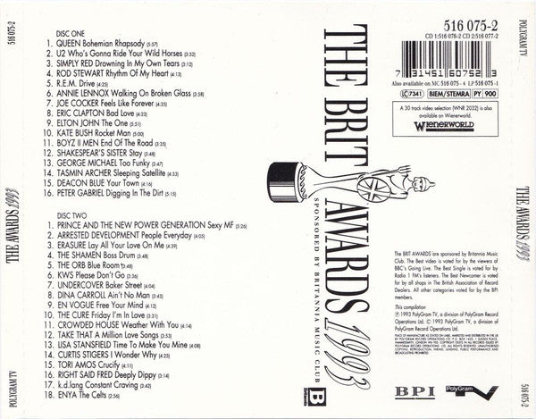 Various : The Awards 1993 (2xCD, Comp)