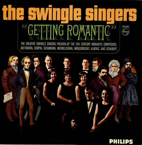 Les Swingle Singers : Getting Romantic (LP, Album, Mono)