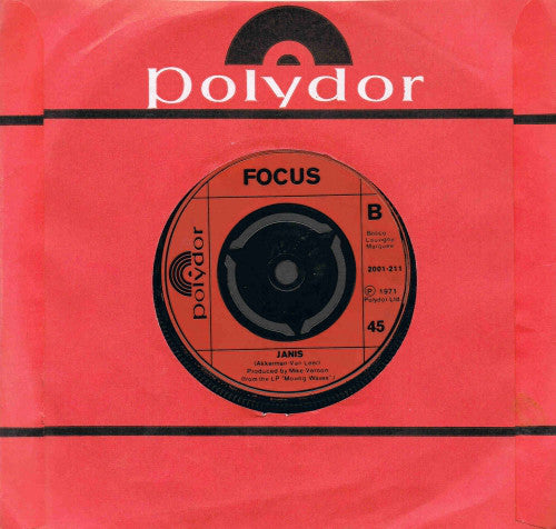 Focus (2) : Hocus Pocus (7", Single, 3 P)