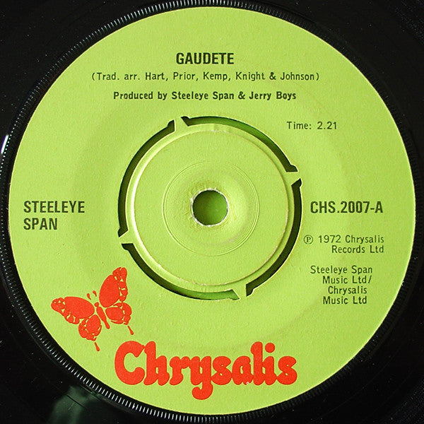 Steeleye Span : Gaudete (7", Single)