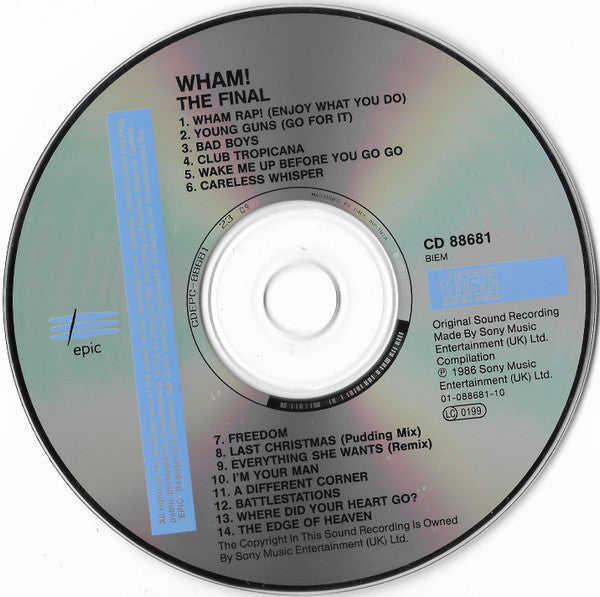 Wham! : The Final (CD, Comp, RE)