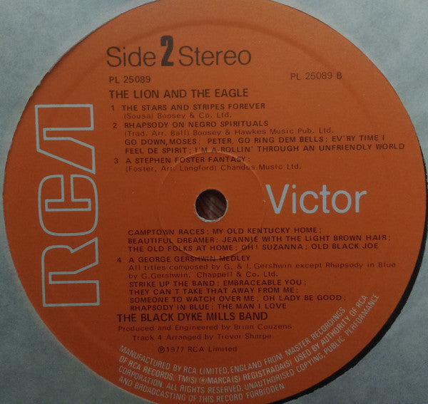 The Black Dyke Mills Band : The Lion & The Eagle (LP, Album)