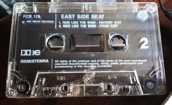 East Side Beat : Ride Like The Wind (Cass, Single)