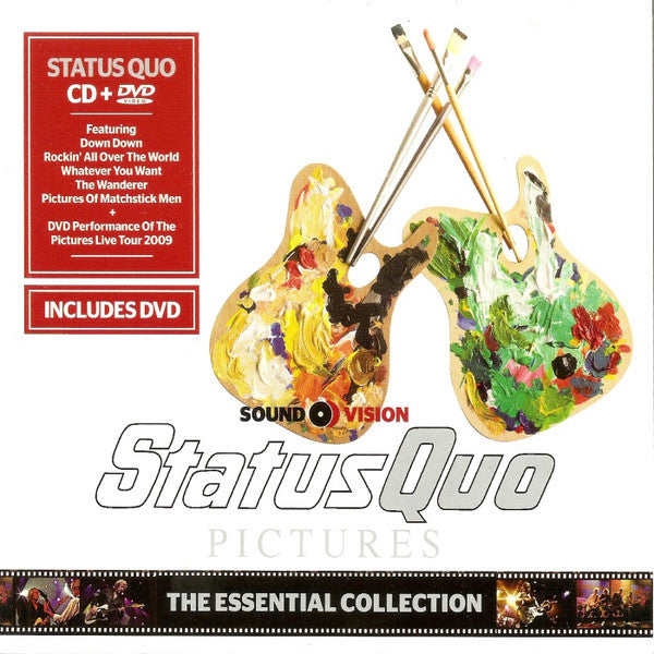Status Quo : Pictures: The Essential Collection (CD, Album, RE + DVD-V, RE, Multichannel, PAL)