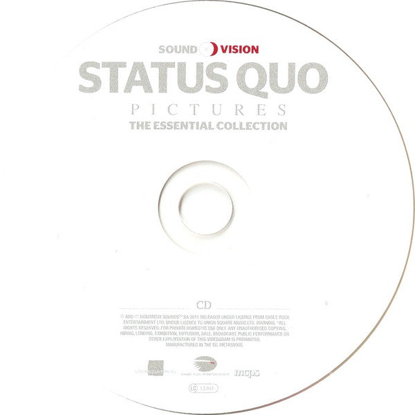 Status Quo : Pictures: The Essential Collection (CD, Album, RE + DVD-V, RE, Multichannel, PAL)