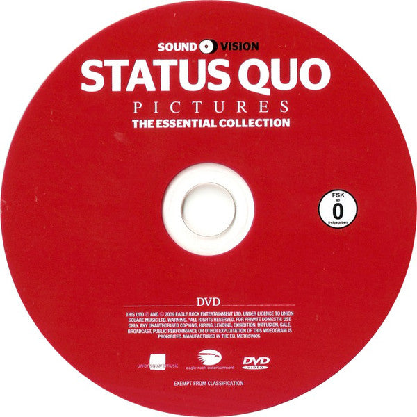 Status Quo : Pictures: The Essential Collection (CD, Album, RE + DVD-V, RE, Multichannel, PAL)