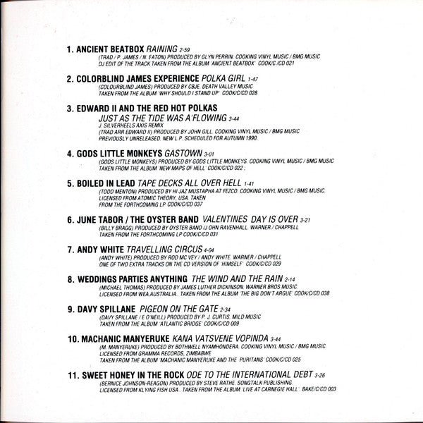 Various : Hootenanny (CD, Comp, Smplr)