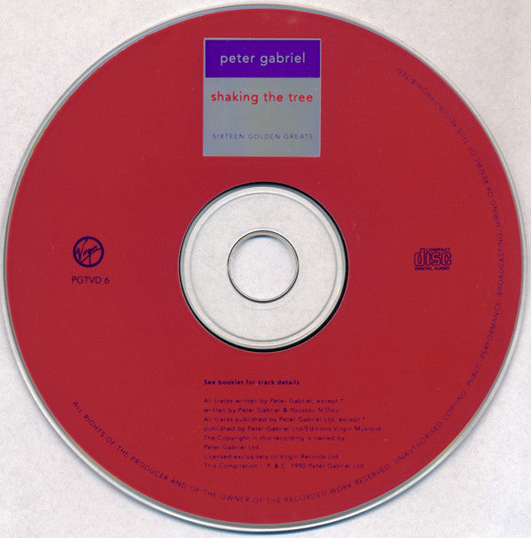 Peter Gabriel : Shaking The Tree (Sixteen Golden Greats) (CD, Comp)