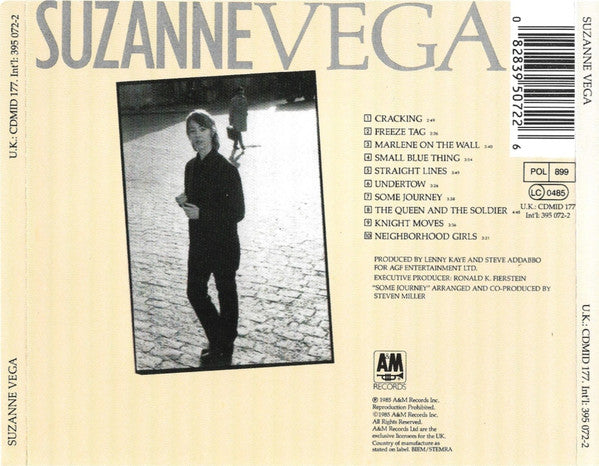 Suzanne Vega : Suzanne Vega (CD, Album, RE)