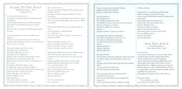 Yes : Close To The Edge (CD, Album, RE, RM)