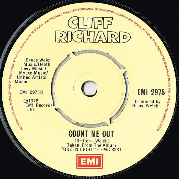 Cliff Richard : We Don't Talk Anymore (7", Single, RE, Kno)
