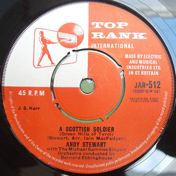Andy Stewart - A Scottish Soldier (7) (Very Good Plus (VG)) - DaddyPop