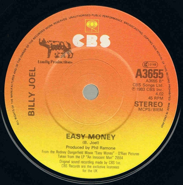 Billy Joel : Tell Her About It (7", Single, Pap)